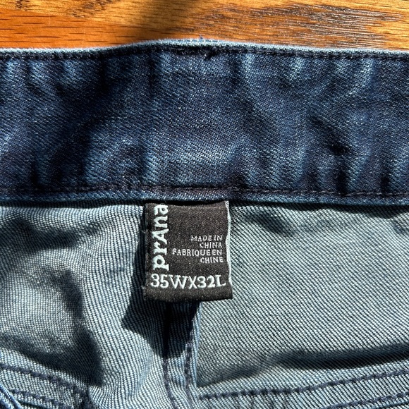 Men’s Prana Axiom Jeans 35/32. Dark wash Organic cotton. Relaxed/ bootcut. - Picture 4 of 6